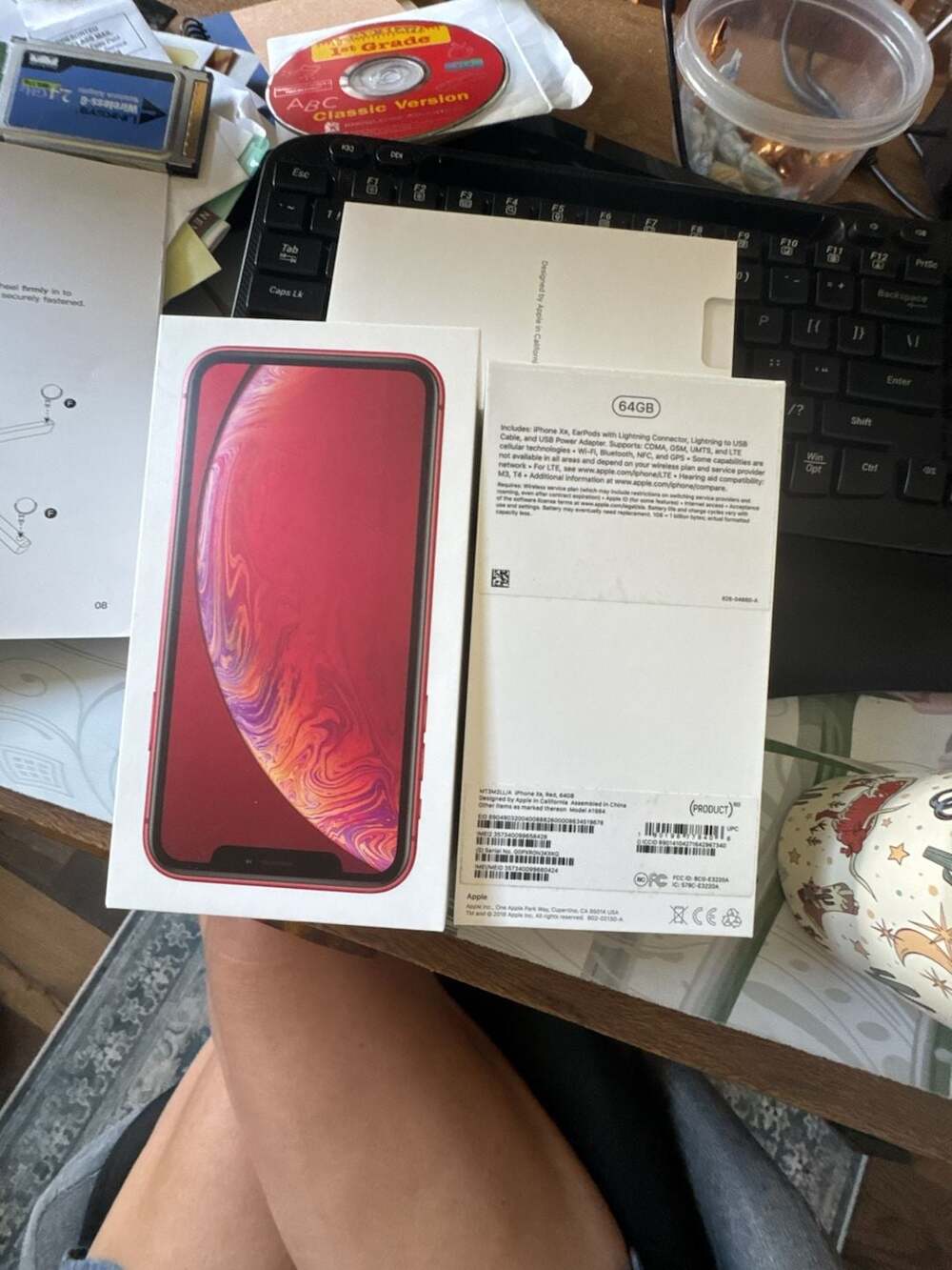 Apple iPhone XR (Product)RED 64GB Empty Retail Box